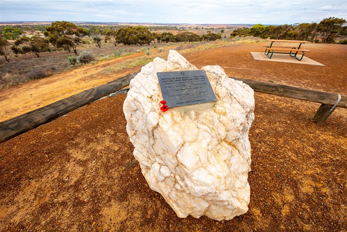 Image Gallery - Wimmera Hill plaque