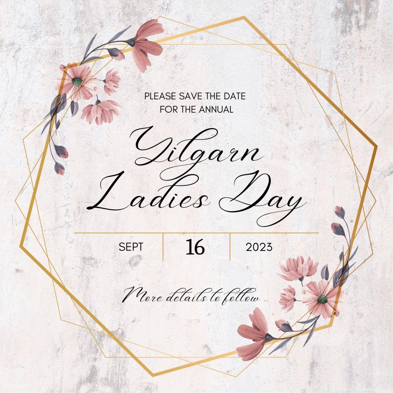 Ladies Day Poster
