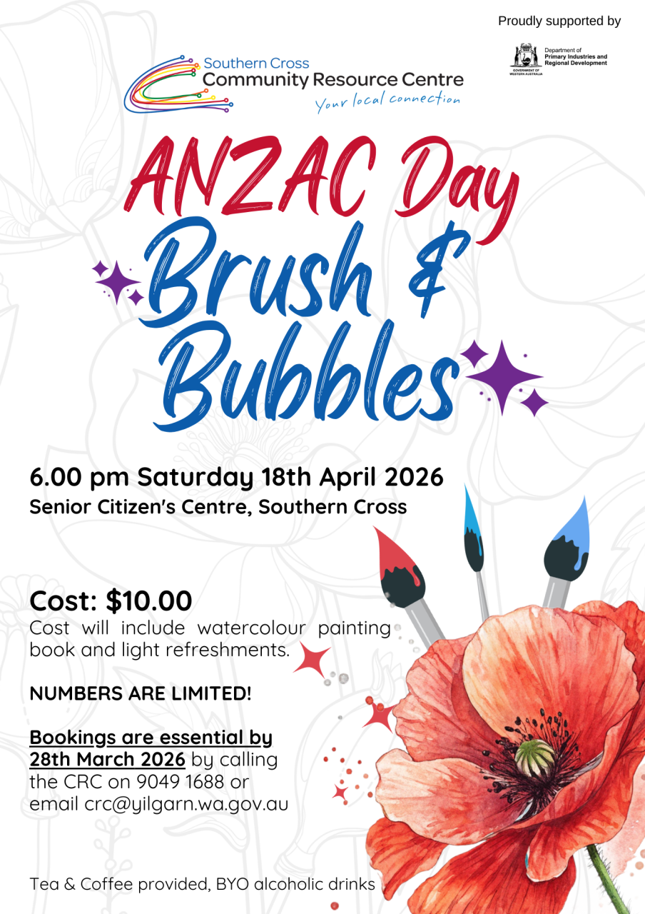 ANZAC Day Brush & Bubbles