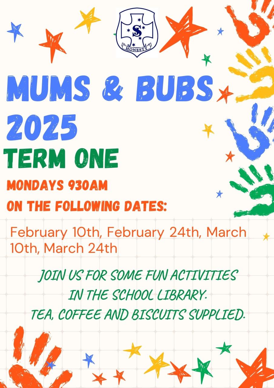 St Joseph's Primary School - Mums & Bubs