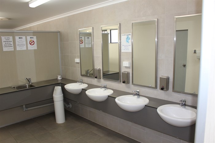 Image Gallery - Inside the toilet block