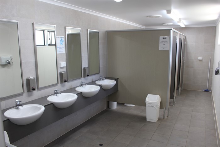 Image Gallery - Inside the toilet block